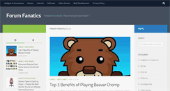 Desktop Screenshot of forumfanatics.com
